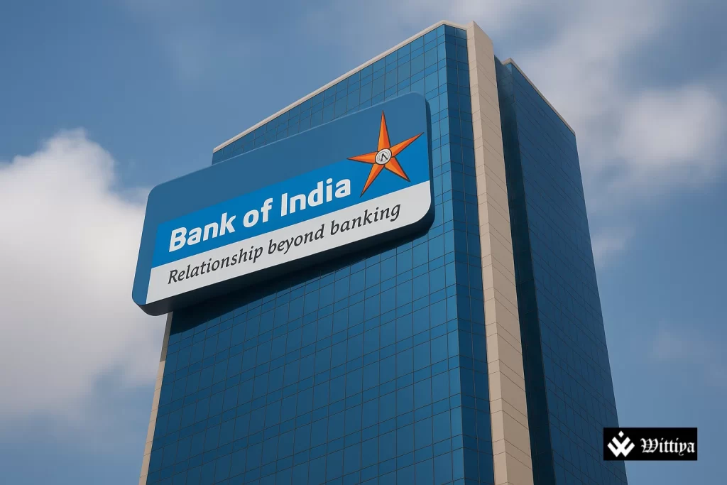 Bank of India headquarters building, financial results Q1FY26