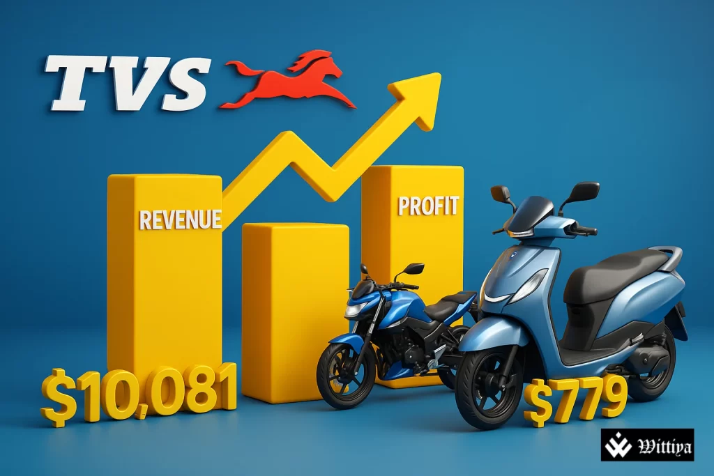 TVS Motor Company achieves highest-ever revenue and profit in Q1FY26