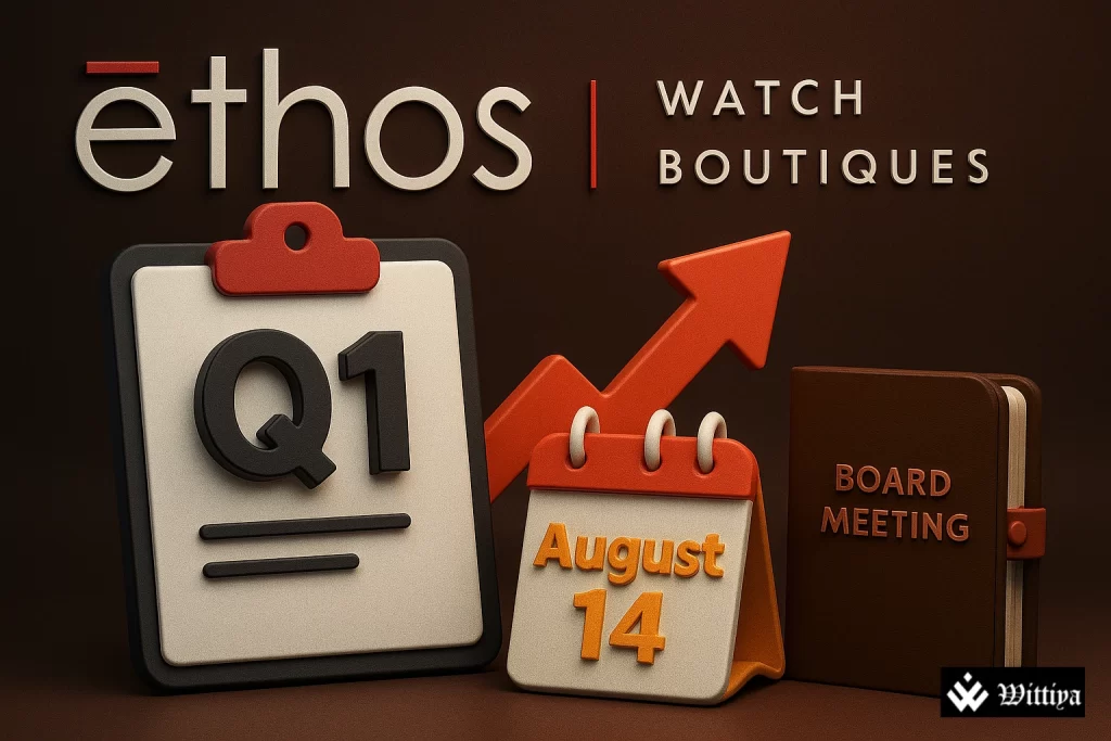 Ethos Limited to hold board meeting to review unaudited Q1 FY26 results, with trading window closed as per SEBI regulations.