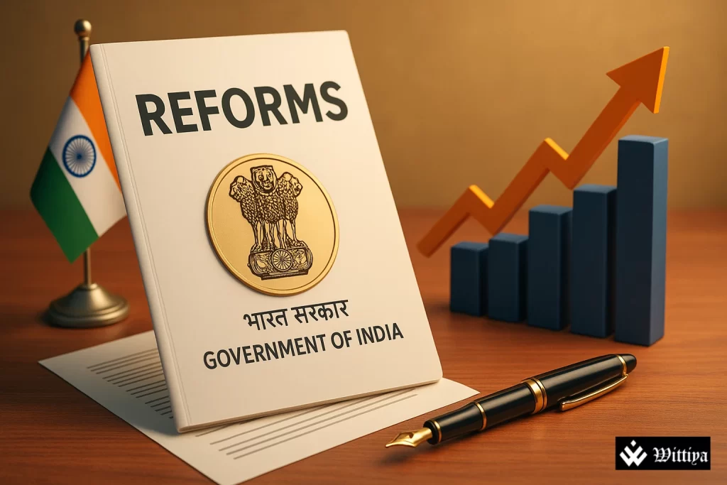 Government of India implementing economic reforms to counter US trade tariffs