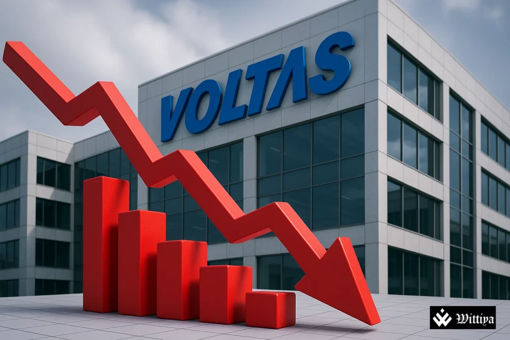 Voltas Limited headquarters – Q1 FY26 results reflect seasonal demand challenges.