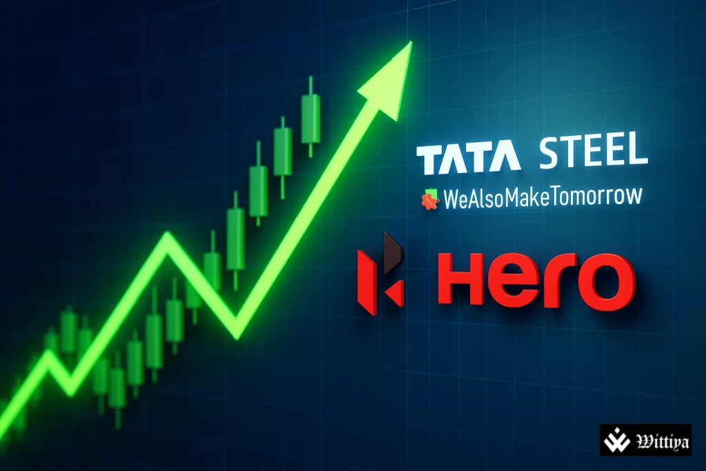 Tata Steel and Hero MotoCorp stocks rally on strong Q1 earnings