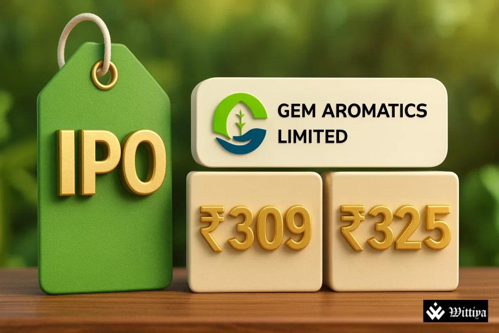 GEM Aromatics IPO launch announcement with price band details