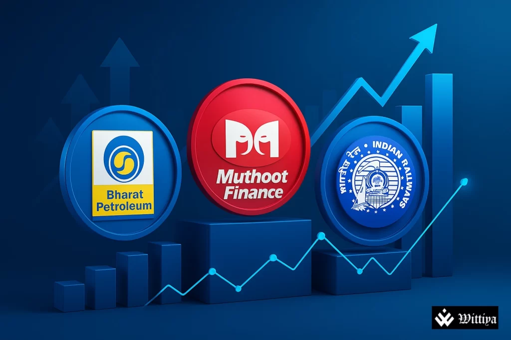 BPCL, IRCTC, Muthoot Finance headquarters – companies announcing Q1 FY26 results