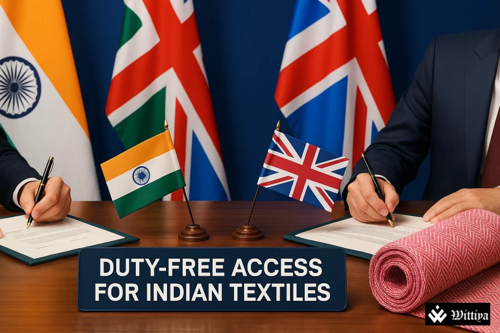 India–UK CETA signing ceremony boosting textile export growth