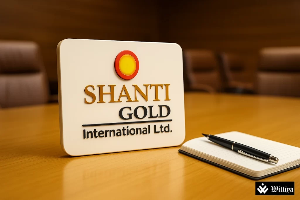 Shanti Gold International Board Meeting scheduled for August 20, 2025, to approve Q2 financial results