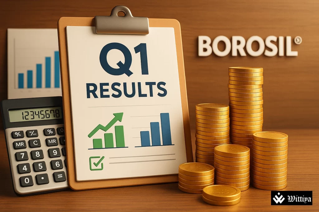 Borosil Limited headquarters announcing Q1 FY26 financial results for June 2025 quarter.