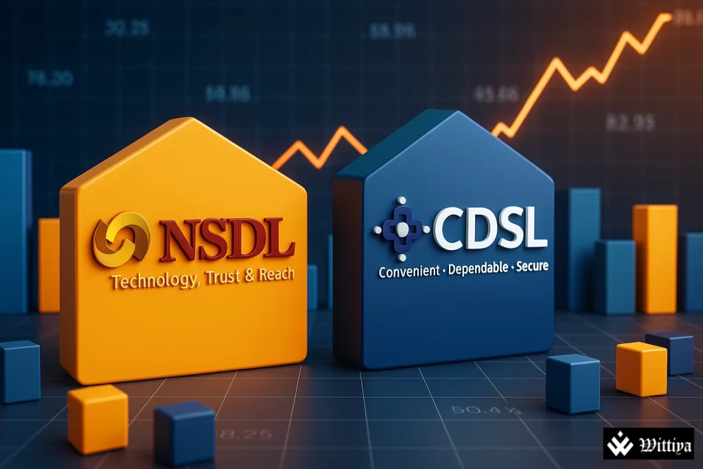 NSDL and CDSL Q1 FY26 results with investor outlook on valuation trends