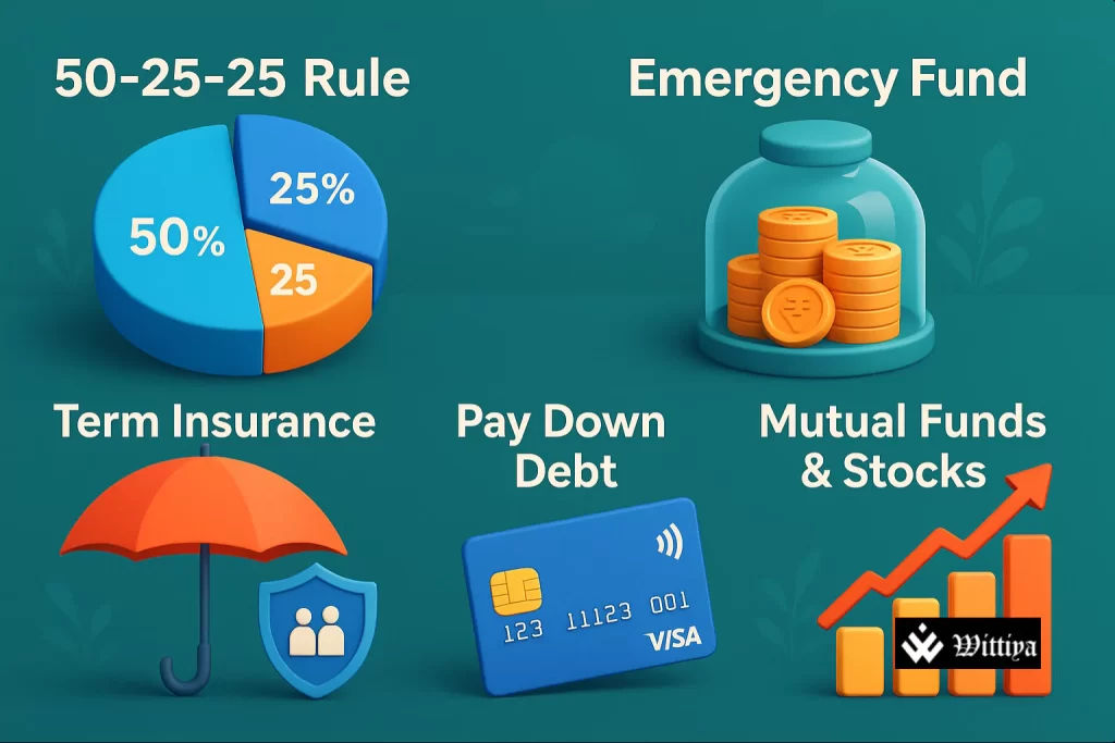 Steps to achieve long-term financial freedom through smart planning and investing