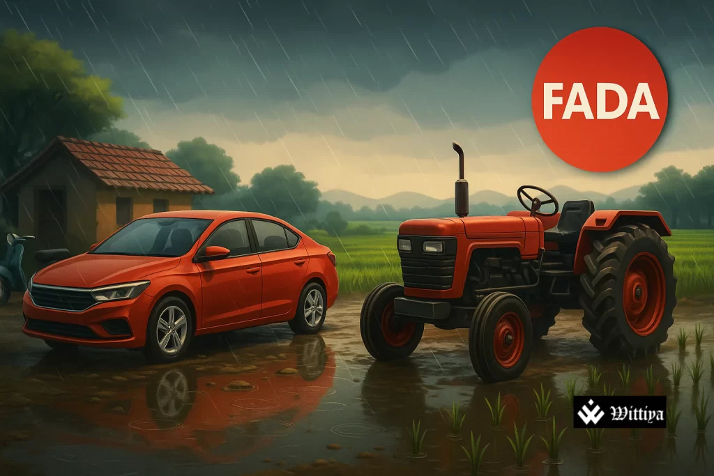 Auto retail in India falls by 4.31% in July due to declining rural demand