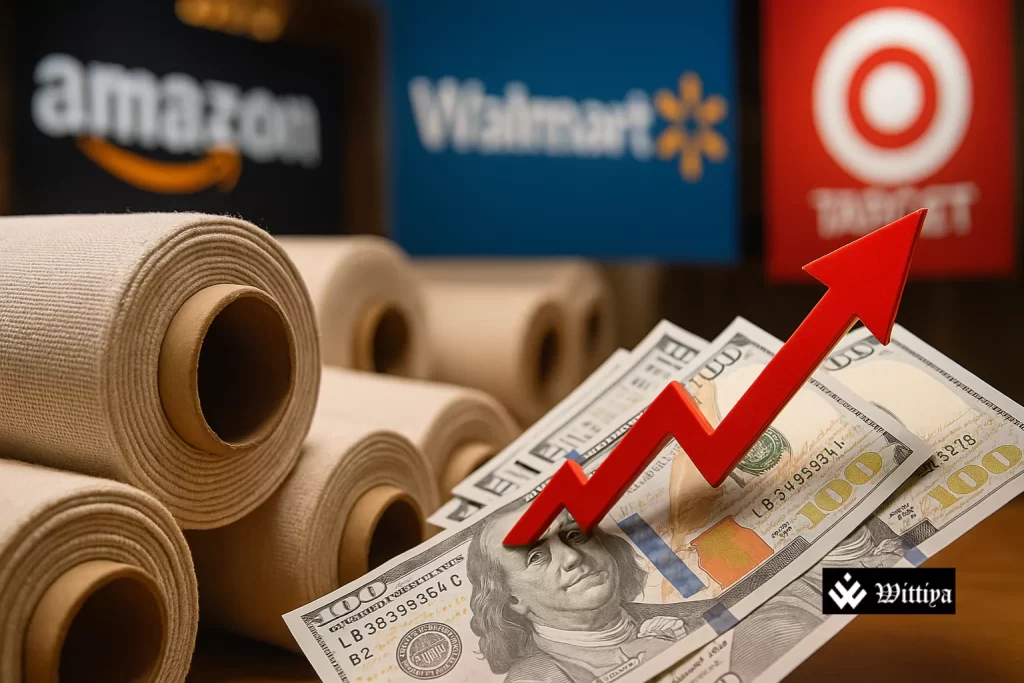 Representative image showing impact on Indian exporters due to halted U.S. retail orders