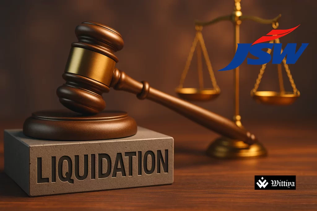 Representative image showing Supreme Court ruling on BPSL liquidation and JSW’s reaction