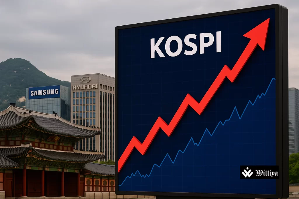 Representative image showing market sentiment shift in Seoul due to tariff decision