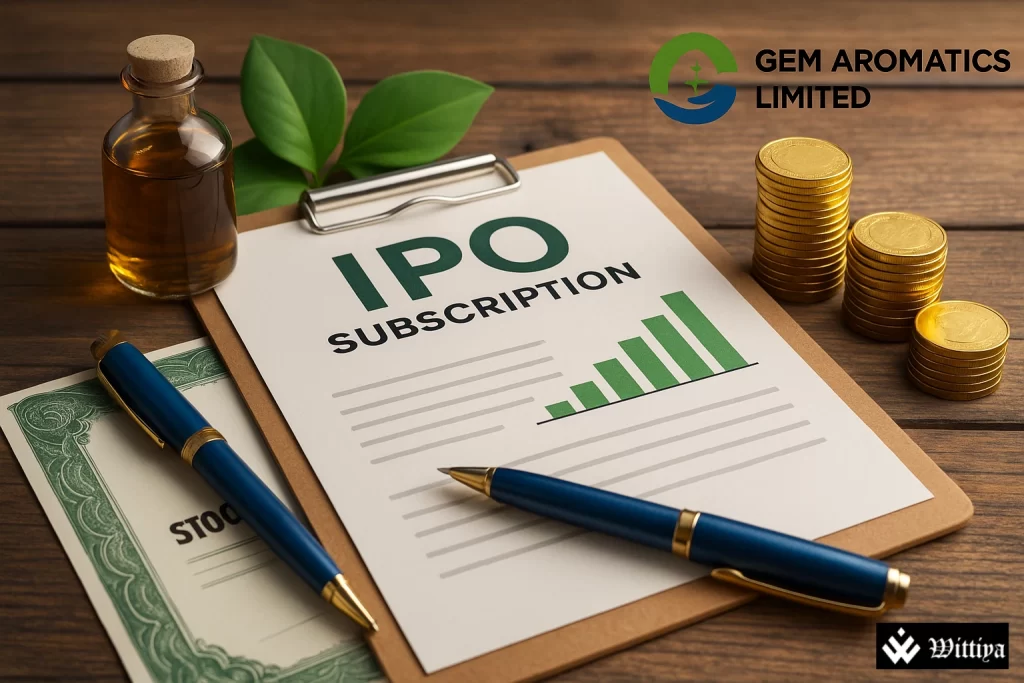 Gem Aromatics Limited IPO subscription opening with anchor investor support