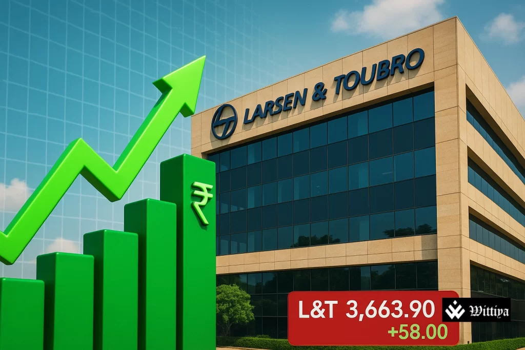 Market alert showing top gaining and losing stocks to watch today