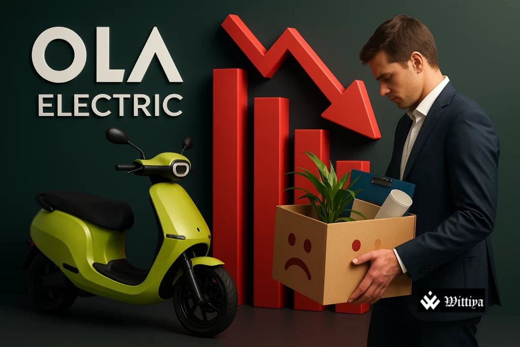 Ola Electric Talent Exodus and Market Downturn