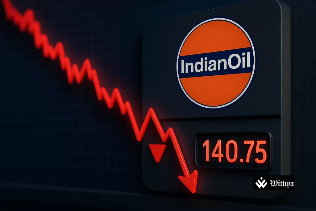 Indian Oil stock falls ahead of quarterly results announcement