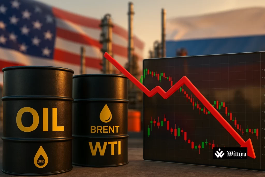 Oil prices dip ahead of Trump-Putin summit in Alaska