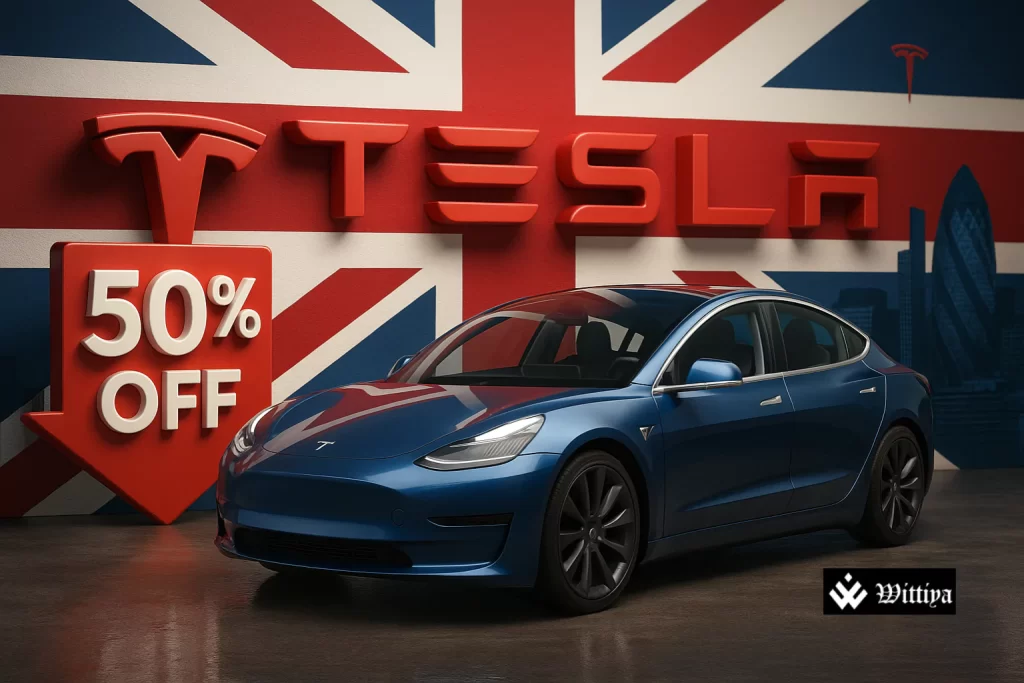 Tesla reduces electric vehicle lease prices in the UK to make EVs more accessible