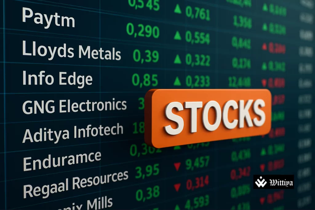 Key Indian stocks to watch on 20 August 2025 with latest market updates