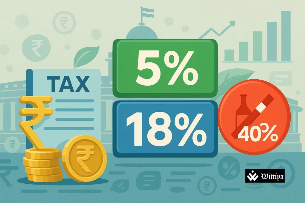 India simplifies GST tax structure with new slabs of 5 percent and 18 percent