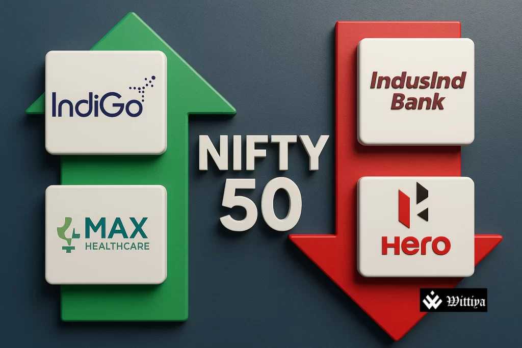 IndiGo and Max Healthcare enter NSE Nifty 50 index