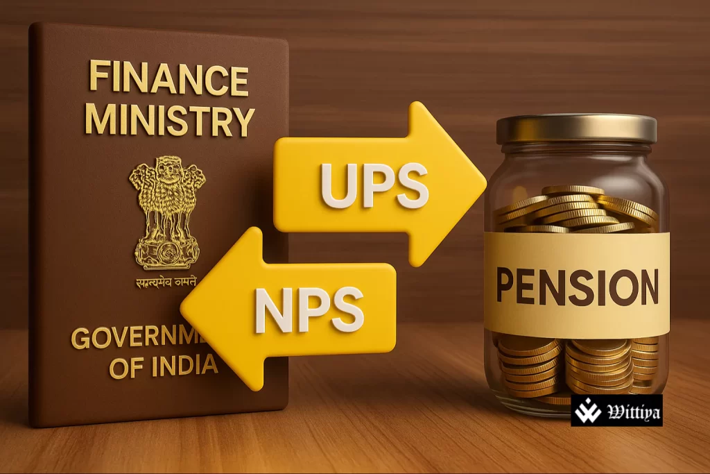 Finance Ministry permits one-time switch from UPS to NPS for employees