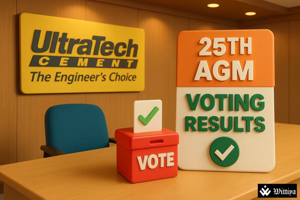 UltraTech Cement 25th AGM voting results announced
