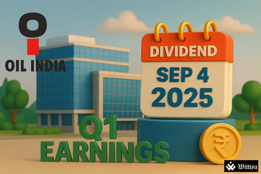 Oil India announces record date for final dividend, Q1 earnings update