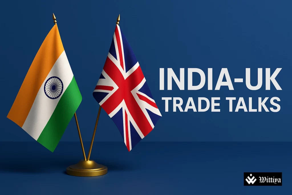 India and UK leaders during CETA negotiations focused on trade, MSMEs, and climate