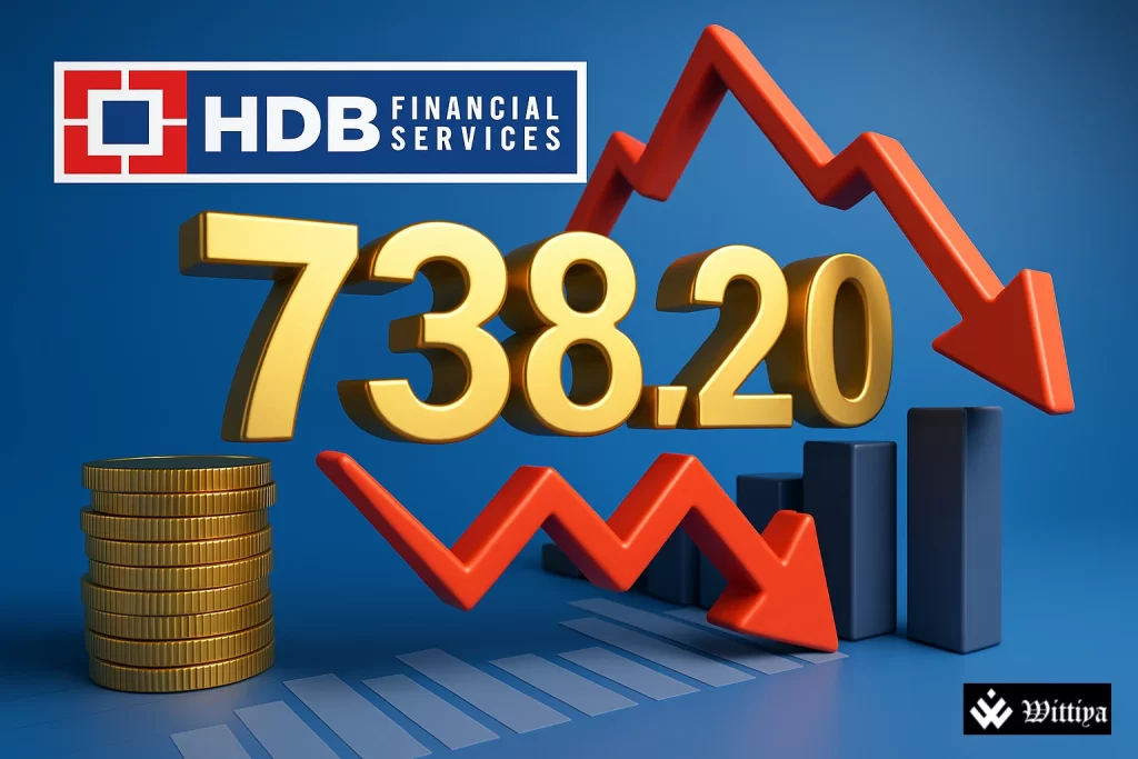 HDB Financial Services share price hits 52-week low after IPO