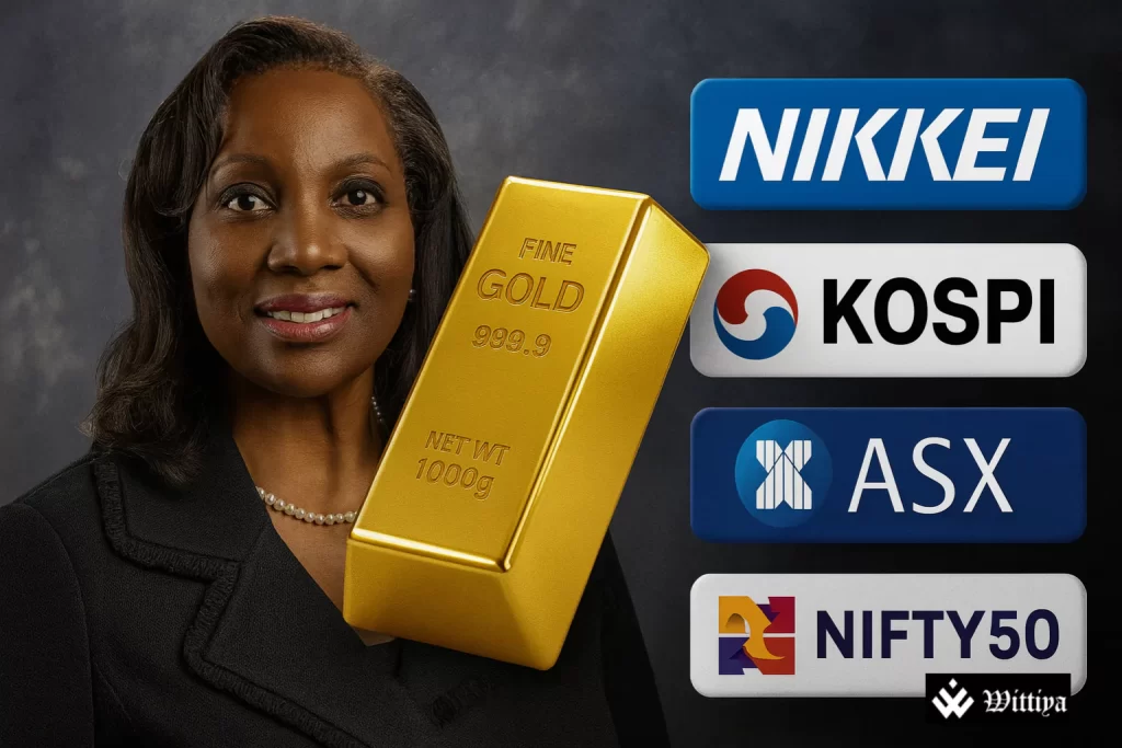 Markets Retreat in Asia After Trump Removes Fed Governor Lisa Cook