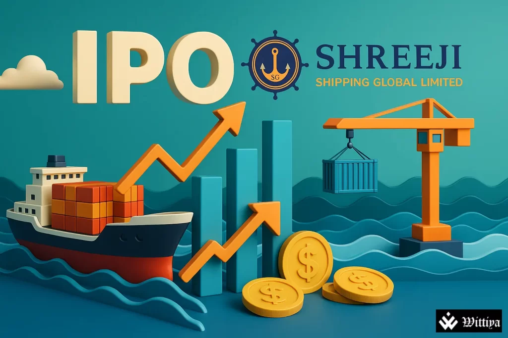 Shreeji Shipping IPO listing on BSE with 8% premium before closing near issue price; strong investor subscription.