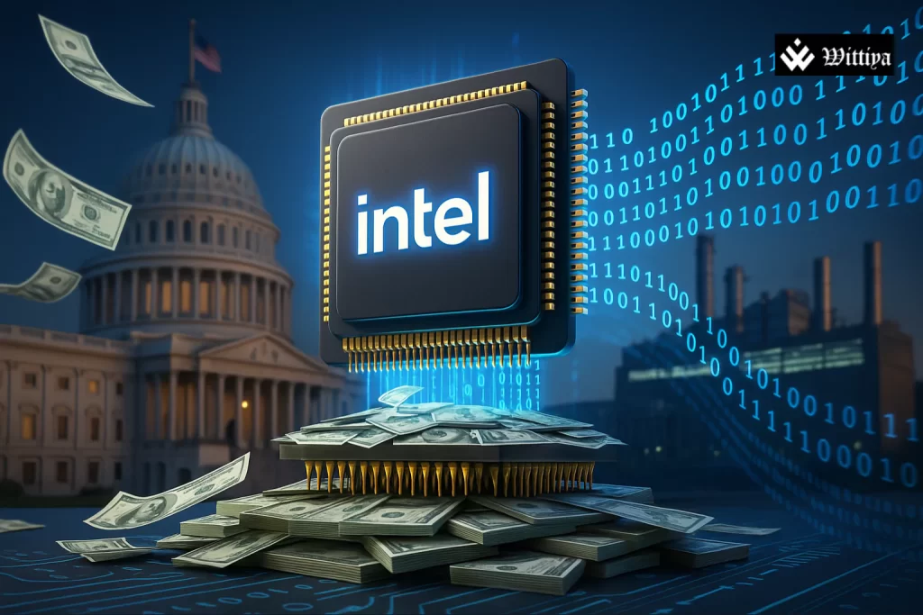 Intel CHIPS Act Funding secures 9.9% stake with early $5.7 billion support from the U.S. government.