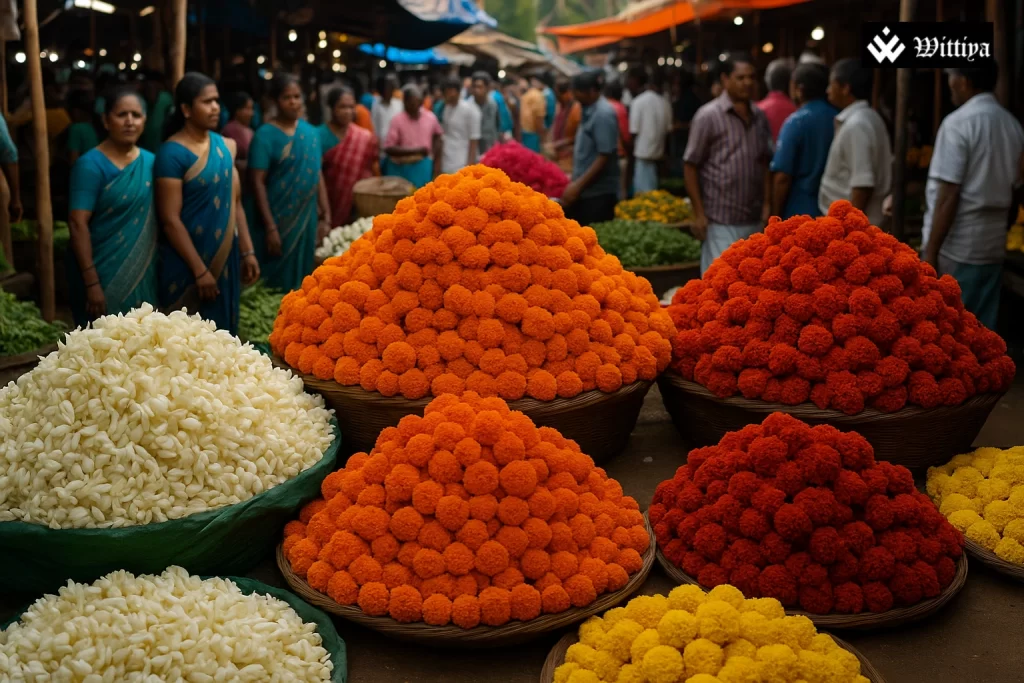 Onam festival sparks flower price surge affecting florists and market demand