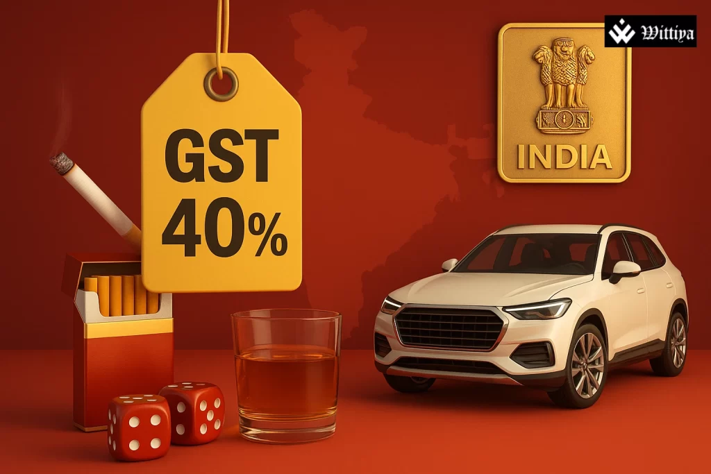 Sin goods in India now taxed at 40% under revised GST affecting consumers and market